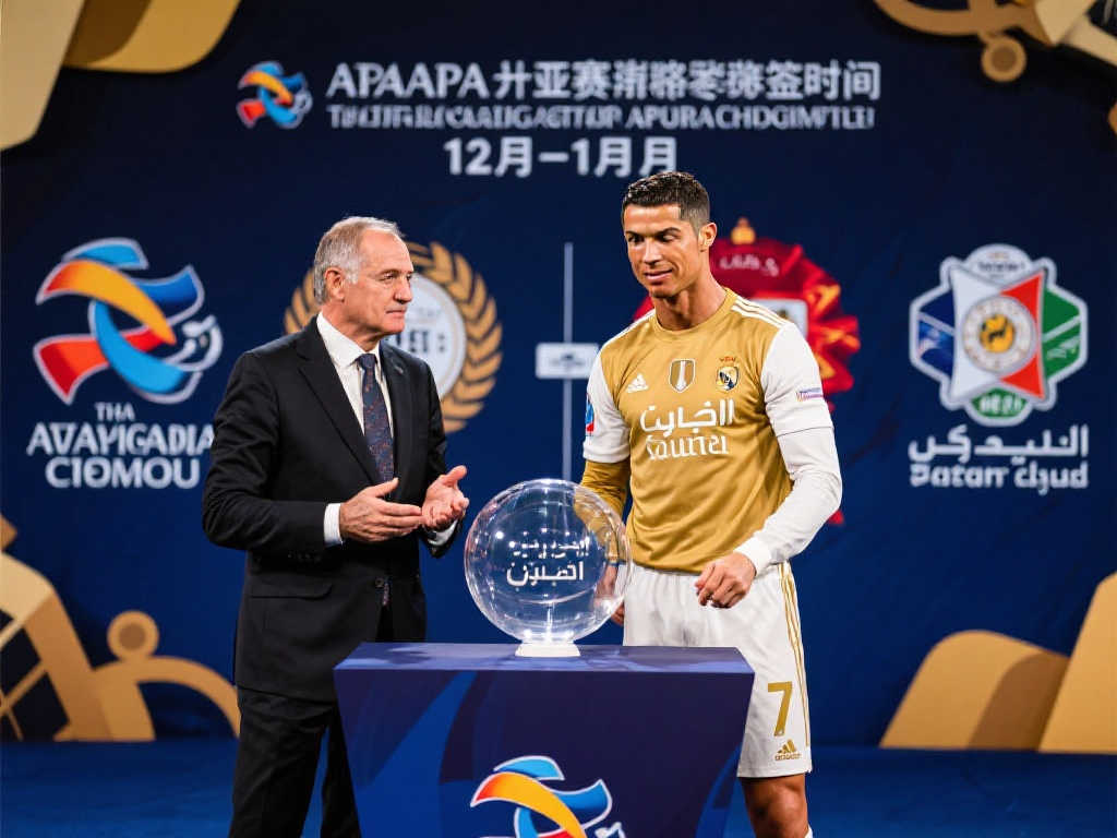 亚冠淘汰赛抽签日期公布,C罗领衔球队剑指冠军 亚冠淘汰赛抽签日期公布,C罗领衔球队剑指冠军